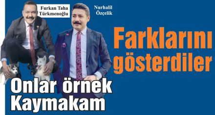 Farklarını gösterdiler