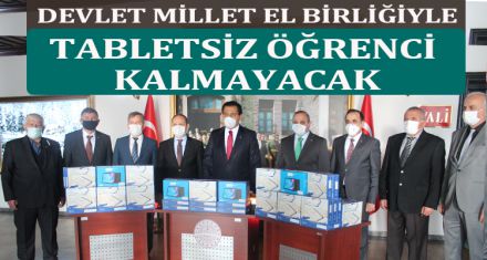 TABLETSİZ ÖĞRENCİ KALMAYACAK