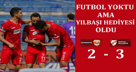 BOLUSPOR'DAN YILBAŞI HEDİYESİ 2-3
