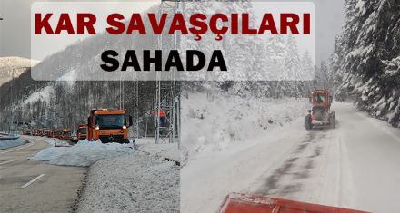    KAR SAVAŞÇILARI SAHADA