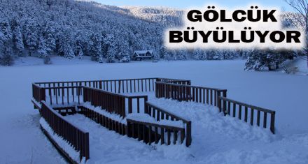GÖLCÜK BÜYÜLÜYOR