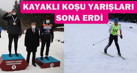 KAYAKLI KOŞU YARIŞLARI SONA ERDİ