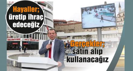 İhraç edecektik satın alıyoruz