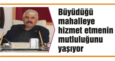 Şentürk; “Herkese el uzatmaya çalışıyorum”