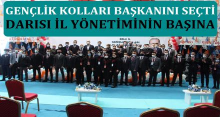 GENÇLİK KOLLARI BAŞKANINI SEÇTİ 