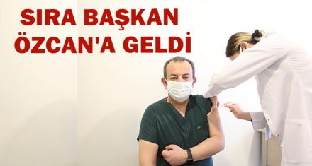 SIRA BAŞKAN ÖZCAN'A GELDİ