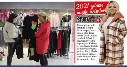 2021 yılının moda ürünleri Ebru Moda'da