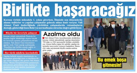 Güzel ve sağlıklı günler yaklaşıyor