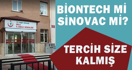 AŞI TERCİHİ YAPABİLECEKSİNİZ