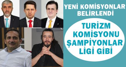 YENİ KOMİSYONLAR BELİRLENDİ