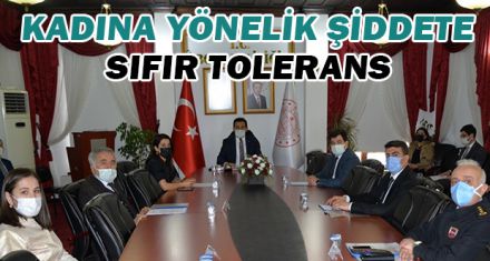 KADINA YÖNELİK ŞİDDETE SIFIR TOLERANS