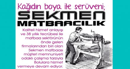 Kağıdın boya ile serüveni; Sekmen Matbaası