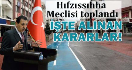 HIFZISSIHHA MECLİSİ TOPLANDI