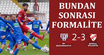 BUNDAN SONRASI FORMALİTE 