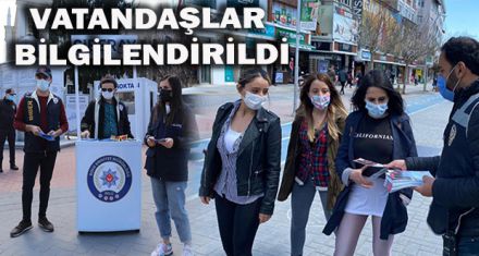 VATANDAŞLAR BİLGİLENDİRİLDİ