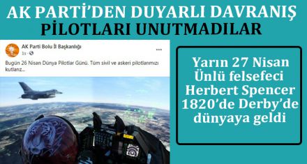 AK PARTİ PİLOTLARI UNUTMADI!