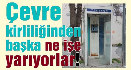 Ankesörlü telefonları kullanan mı var?