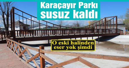 Karaçayır Parkına yazık etmeyin!