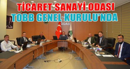 TSO, TOBB GENEL KURULU'NA KATILDI   