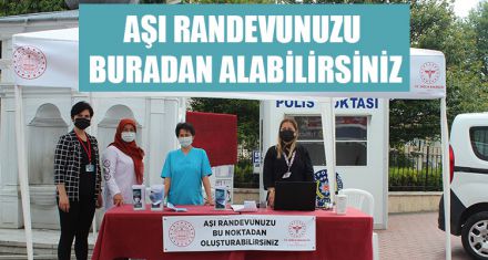 AŞI RANDEVUNUZU BURADAN ALABİLİRSİNİZ