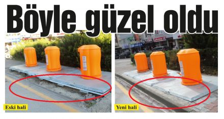 Vatandaşın sesini duyan Belediye eksikliği giderdi