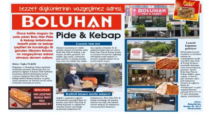 Lezzet düşkünlerinin vazgeçilmez adresi; Bolu Han Pide & Kebap   