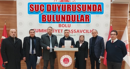 SUÇ DUYURUSUNDA BULUNDULAR