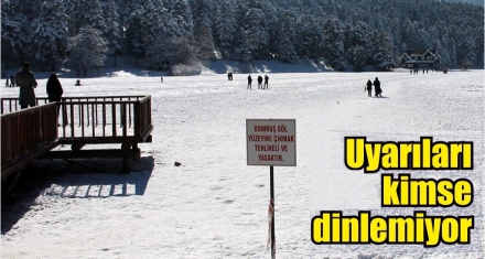 Görüntü güzel olunca tehlike önemsenmiyor!
