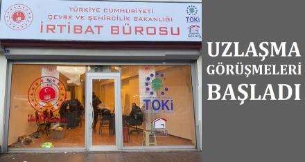 KENTSEL DÖNÜŞÜMDE UZLAŞMA GÖRÜŞMELERİ BAŞLADI