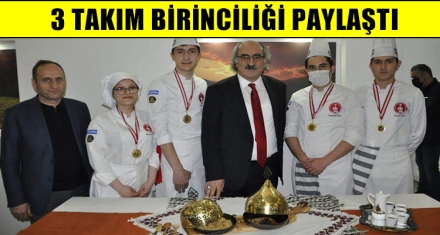 3 TAKIM BİRİNCİLİĞİ PAYLAŞTI