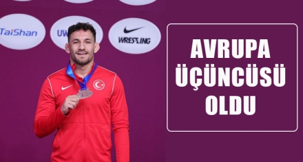 AVRUPA ÜÇÜNCÜSÜ OLDU