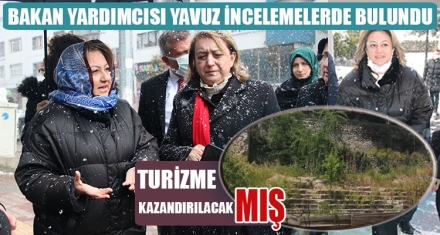 BAKAN YARDIMCISI YAVUZ İNCELEMELERDE BULUNDU