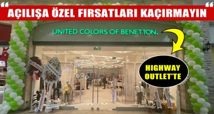 HIGHWAY OUTLET, DÜNYACA ÜNLÜ MARKALARI ZİYARETÇİLERİYLE BULUŞTURMAYA DEVAM EDİYOR!