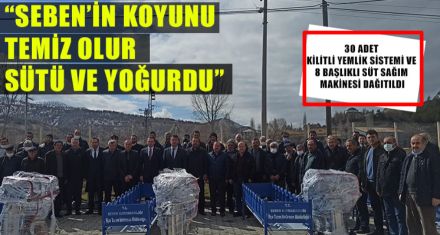 SEBEN'İN KOYUNU TEMİZ OLUR SÜTÜ VE YOĞURDU