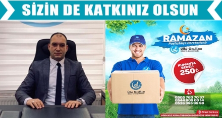 SİZİN DE KATKINIZ OLSUN