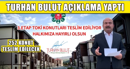 252 KONUT TESLİM EDİLECEK
