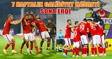 7 HAFTALIK GALİBİYET HASRETİ BİTTİ