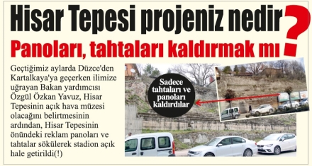 Açık hava müzesi dediğiniz bu muydu!