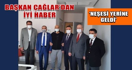 BAŞKAN ÇAĞLAR'DAN İYİ HABER