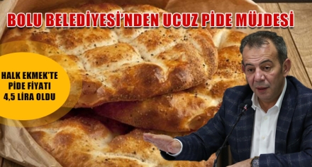 HALK EKMEK'TE PİDE FİYATI 4,5 LİRA OLDU