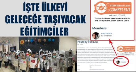 İŞTE ÜLKEYİ GELECEĞE TAŞIYACAK EĞİTİMCİLER 