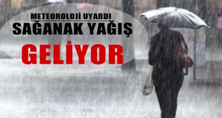 METEOROLOJİ UYARDI