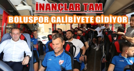 BOLUSPOR GALİBİYETE GİDİYOR