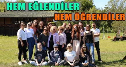 HEM EĞLENDİLER HEM ÖĞRENDİLER