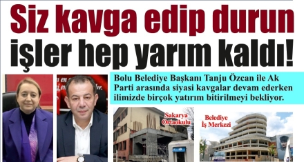Kaybeden Bolu oluyor