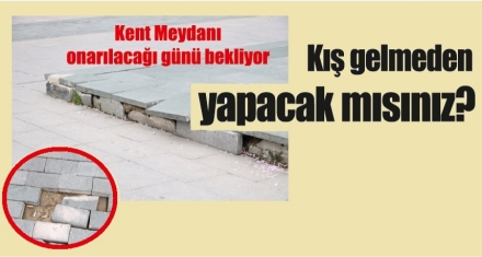 Kent Meydanın bu hali Bolu'ya yakışmıyor