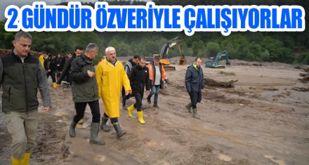 2 GÜNDÜR ÖZVERİYLE ÇALIŞIYORLAR