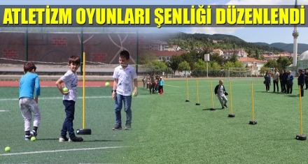 ATLETİZM OYUNLARI ŞENLİĞİ DÜZENLENDİ