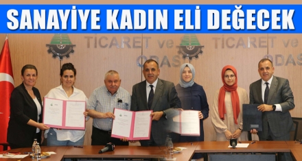 SANAYİYE KADIN ELİ DEĞECEK