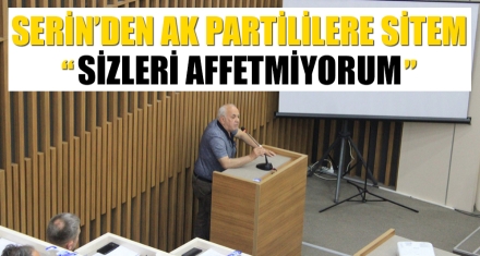 SERİN'DEN AK PARTİLİLERE SİTEM